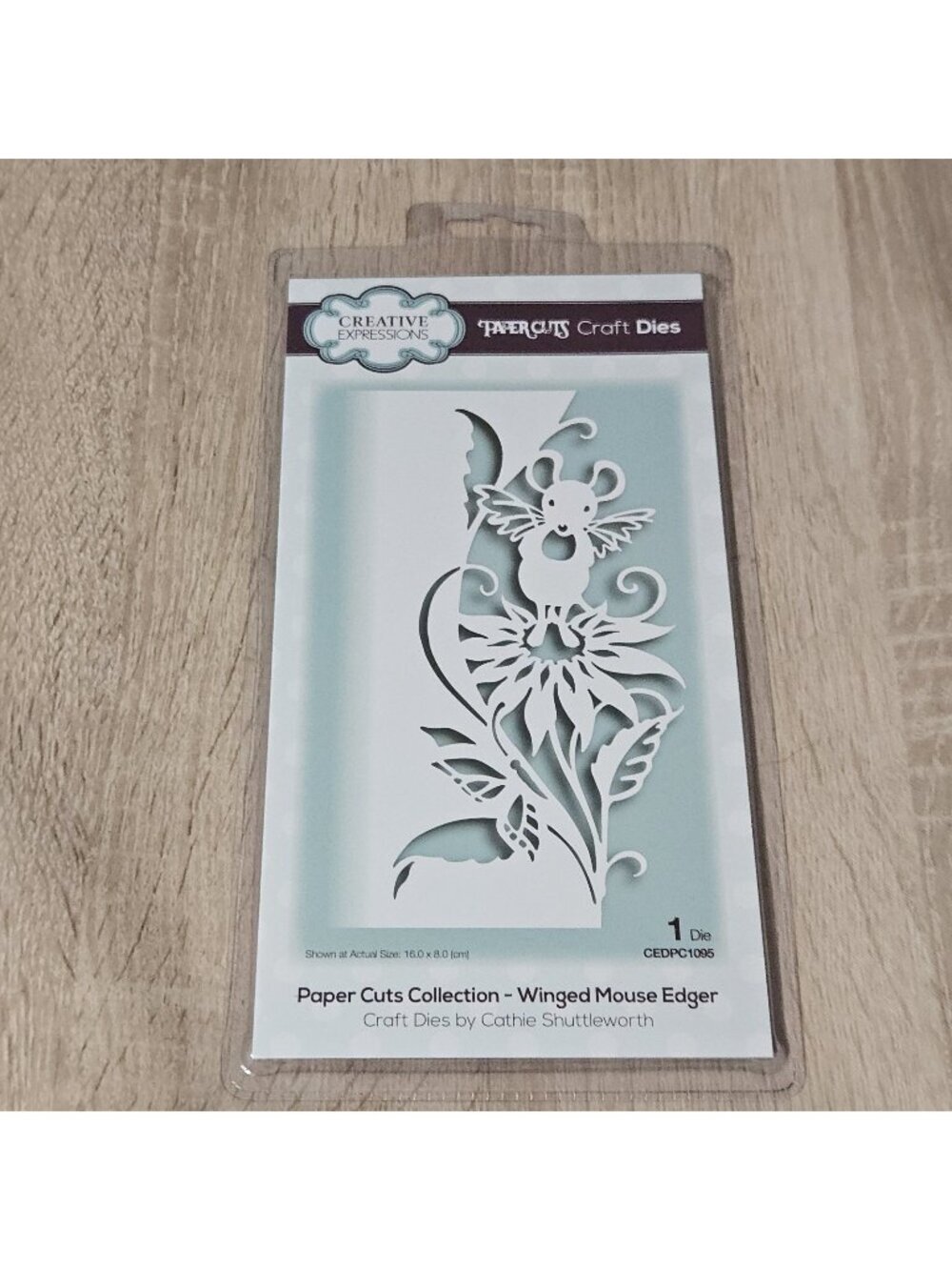 Creative Expressions Paper Cuts Collection Winged Mouse Edger Die CEDPC1095  New
